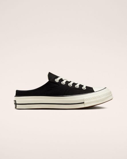 Women's Converse Chuck 70 Mule Low Top Shoes Black | AU 4316EK